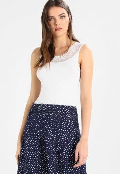 Cream FLORENCE Débardeur Chalk Femme