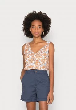 Cream Femme VENTA Blouse Vista Blue