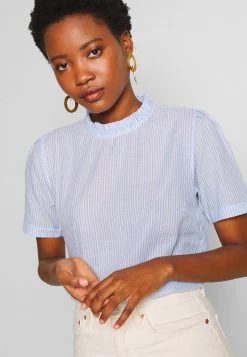 Cream KATINKA BLOUSE T Shirt Imprimé Kentucky Blue Femme -Cream Soldes Boutique 273f2fea6fb5479398d6bfe65ae8f06b