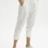 Cream Femme LINE PANTS Pantalon Classique Snow White