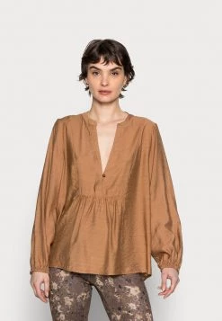 Cream LISELIN BLOUSE Blouse Toasted Coconut