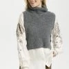 Cream CRSTARFI SLIPOVER RP Pullover Steel Gray Melange