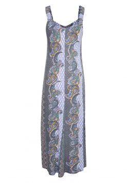 Cream CRPRINTA Robe Longue Blue -Cream Soldes Boutique 2bf966a22dfb46758255e9afea6d40c6