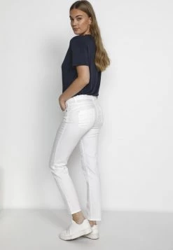 Cream LOTTECR COCO FIT BCI Jean Slim Snow White Femme -Cream Soldes Boutique 2cbe9afb5c744116a96bc7425f87bcb4