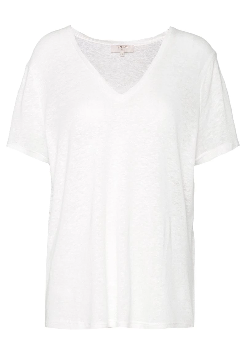 Cream PITTACR T Shirt Basique Snow White 4 Cream PITTACR T Shirt Basique Snow White – Image 4