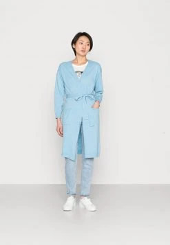 Cream CRANVA CARDIGAN Gilet Placid Blue Melange Femme