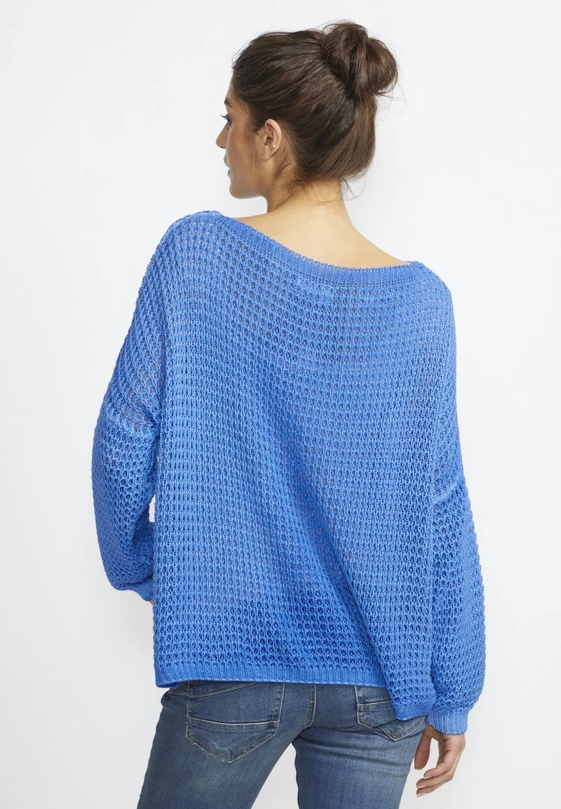 Cream Femme CRHANNIT Pullover Royal Blue 3 Cream Femme CRHANNIT Pullover Royal Blue – Image 3