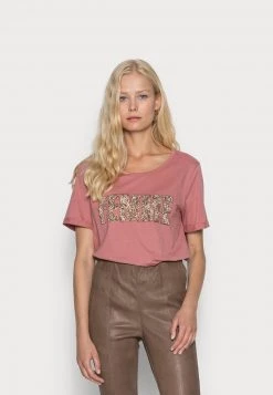 Cream RORY T Shirt Imprimé Withered Rose