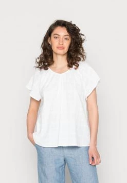 Cream KENDA BLOUSE Blouse Snow White Femme
