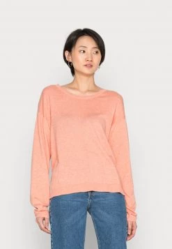 Cream CRANVA PULLOVER Pullover Burnt Coral Melange Femme