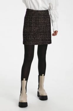 Cream Minijupe Royal Navy Boucle Femme