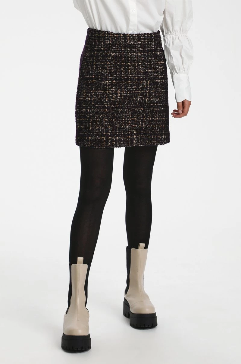 Cream Minijupe Royal Navy Boucle Femme 1 Cream Minijupe Royal Navy Boucle Femme