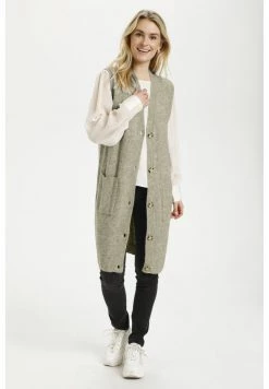 Cream Femme CRMERLE Gilet Sage Green Melange