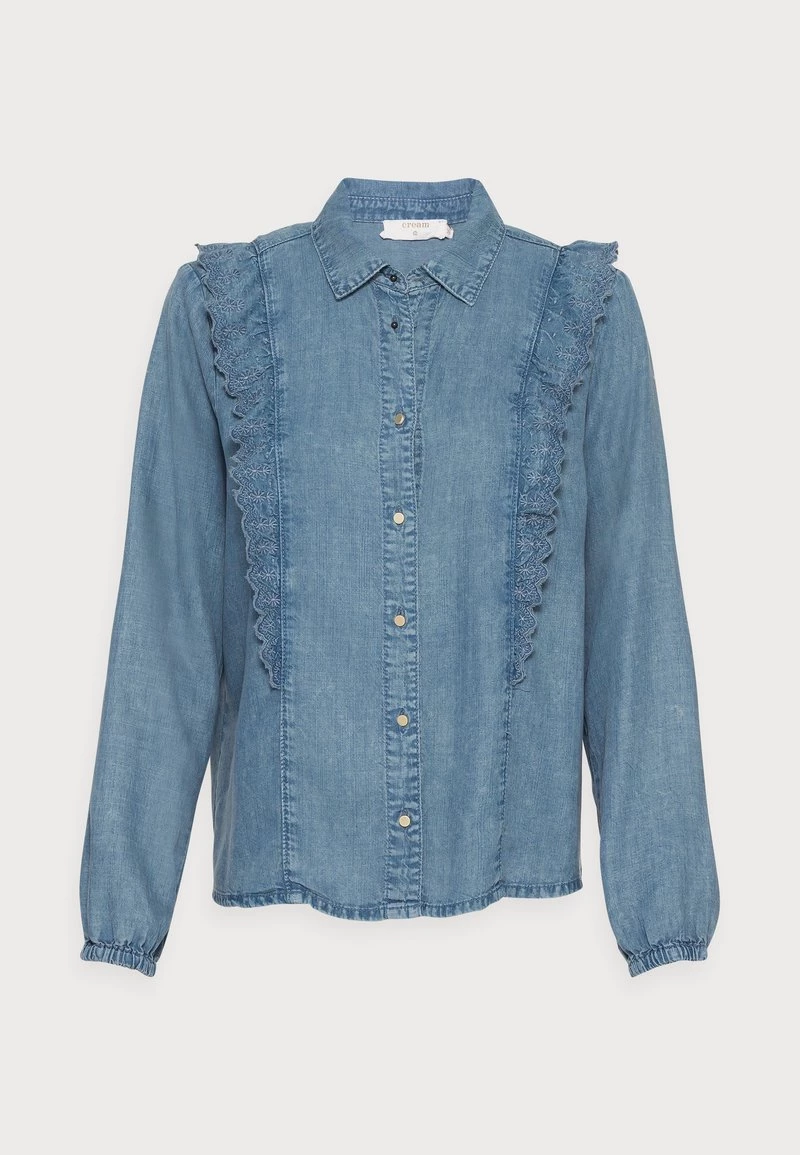 Cream MANNY Chemisier Soft Blue Denim Femme 4 Cream MANNY Chemisier Soft Blue Denim Femme – Image 4