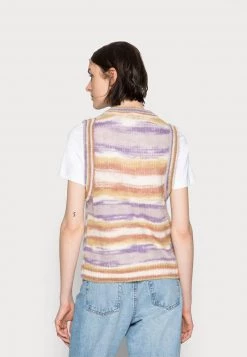 Cream ERICA SLIPOVER Pullover Multi Coloured -Cream Soldes Boutique 3b6b249864b943769d2921de54de59ed