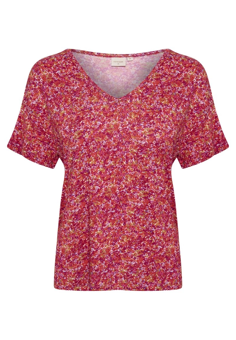 Cream CRBASTILLA T Shirt Imprimé Berry Flower Meadow 5 Cream CRBASTILLA T Shirt Imprimé Berry Flower Meadow – Image 5