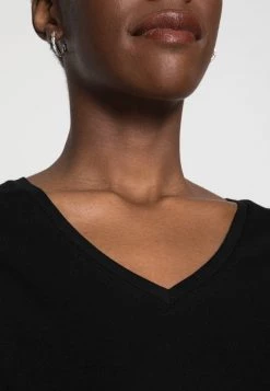 Cream Femme NAIA T Shirt Basique Pitch Black -Cream Soldes Boutique 3b9b24cbd6c54370bf838ae00c2229f2