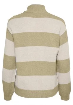 Cream Femme CRDELA Pullover Treehouse Melange Stripe -Cream Soldes Boutique 3bbe5704074b442ba251b9ab40622768