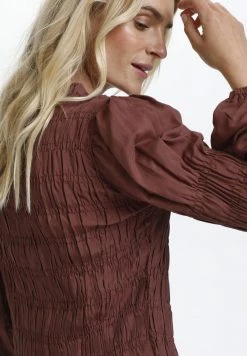 Cream Femme HENVA Blouse Antique Bordaux -Cream Soldes Boutique 3f208e5dd8df439aae4f018f99982e26