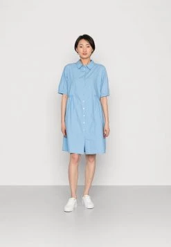 Cream CRHUMLA Robe De Jour Placid Blue