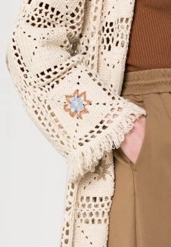 Cream CRPATTA CROCHET CARDIGAN Gilet Nude Sandshell -Cream Soldes Boutique 43ea99d9b1ff4014b587916b291c6c90