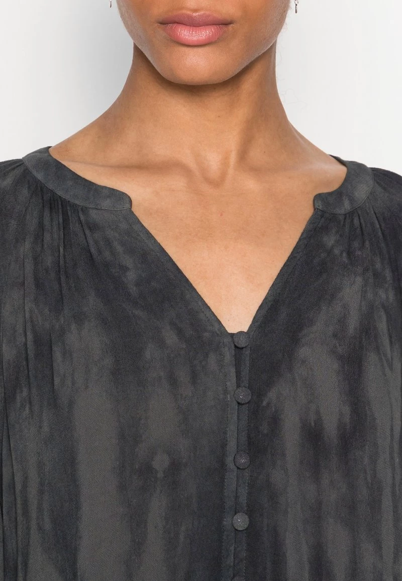 Cream IROBI BLOUSE Blouse Gunmetal Tie Dye 5 Cream IROBI BLOUSE Blouse Gunmetal Tie Dye – Image 5