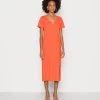 Cream CRLULA DRESS Robe En Jersey Tangerine Tango Femme