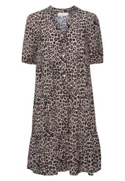 Cream Femme CRALORA Robe De Jour Animal Neutral -Cream Soldes Boutique 44ab638ab996440fbc8ec4995f2b5121