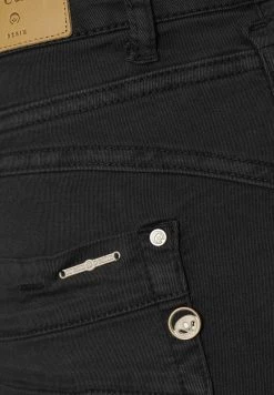 Cream LOTTECR COCO FIT BCI Jean Slim Pitch Black -Cream Soldes Boutique 4544c94861f4474084240c71c9e73356