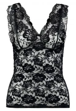 Cream Femme GLAZE Blouse Pitch Black -Cream Soldes Boutique 45bec78811ed408ca6fe9f07dde12788