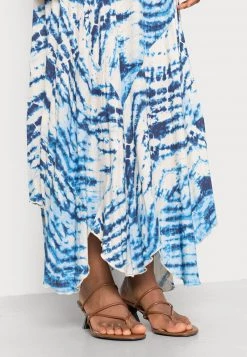 Cream BASTILLA DRESS Robe De Jour Ultramarine Tie Dye Femme -Cream Soldes Boutique 465cbc5fd2be4ceea09dd9be7f862cbd