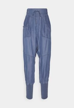 Cream Femme KAREN PANT Pantalon Classique Medium Blue Denim