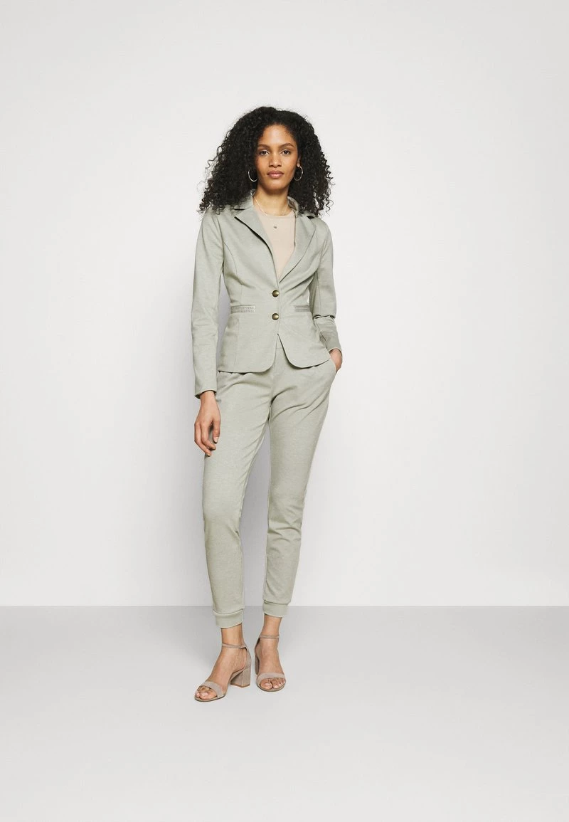 Cream ANETT PANT Pantalon Classique Desert Sage Melange 2 Cream ANETT PANT Pantalon Classique Desert Sage Melange – Image 2