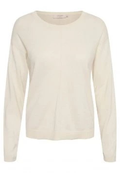 Cream CRANVA Pullover Eggnog Melange Femme 10 Cream CRANVA Pullover Eggnog Melange Femme -Cream Soldes Boutique 4961c0d929b045f9af3c858be7549a64
