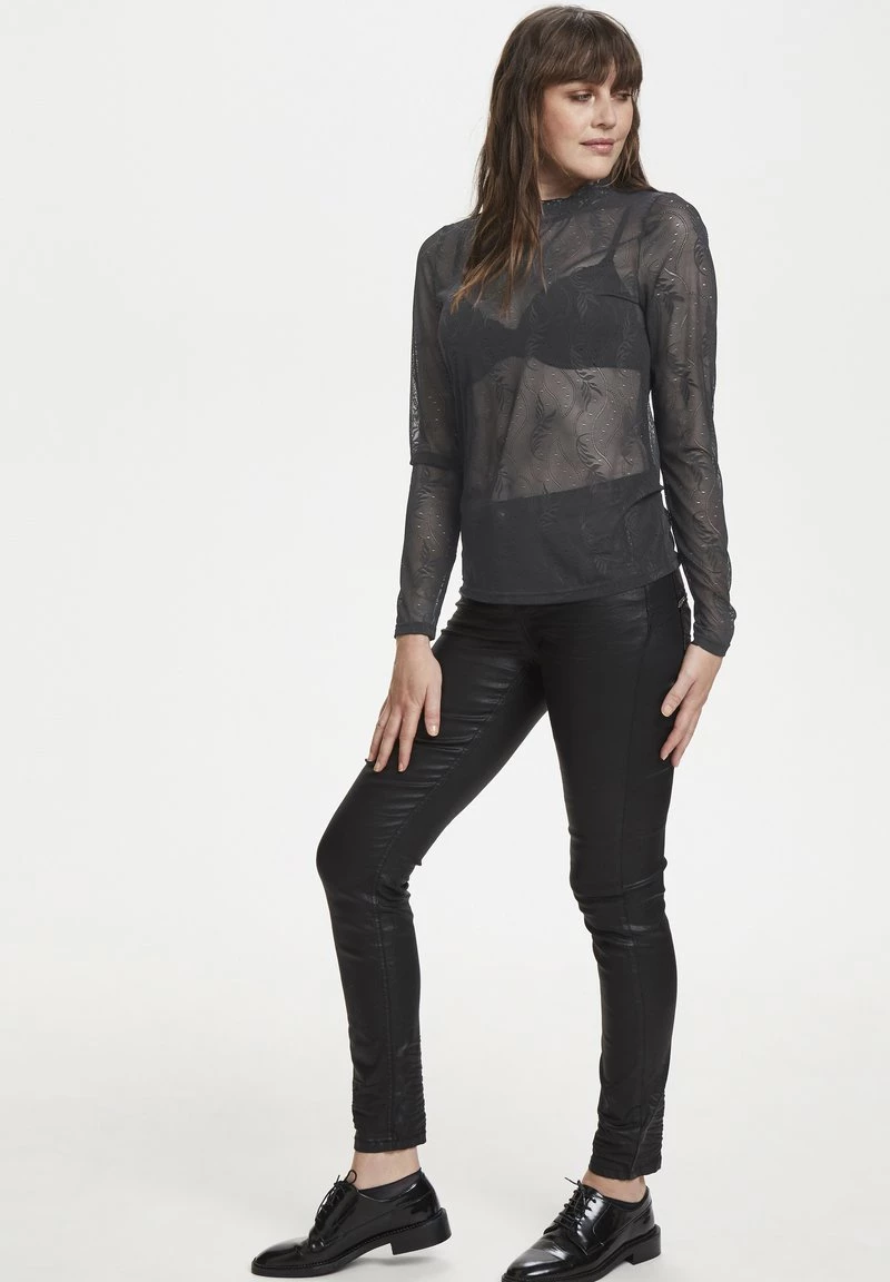 Cream Femme EVERLYCR Blouse Pitch Black 2 Cream Femme EVERLYCR Blouse Pitch Black – Image 2