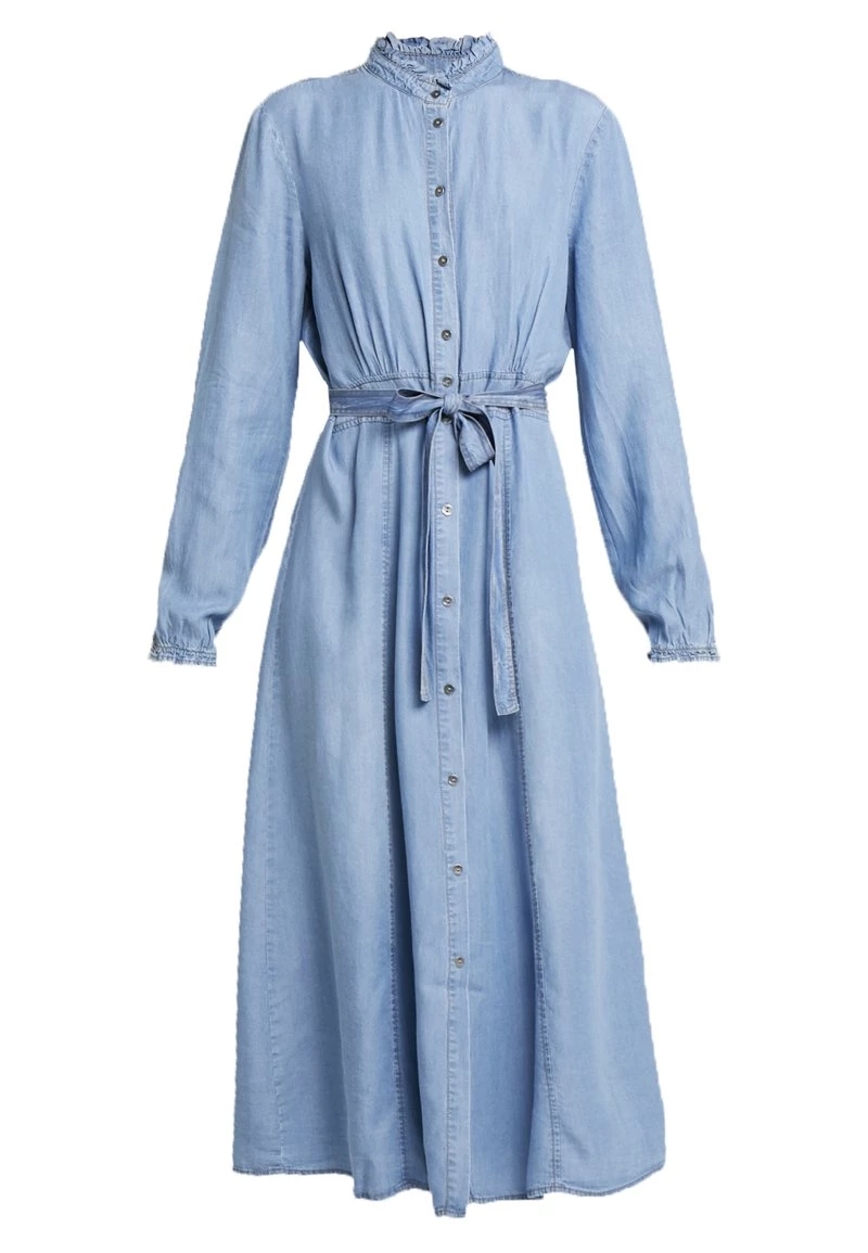 Cream VINCACR DRESS Robe En Jean Blue Denim Femme 5 Cream VINCACR DRESS Robe En Jean Blue Denim Femme – Image 5