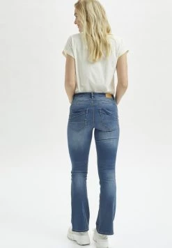 Cream Jean Bootcut Blue Denim Femme -Cream Soldes Boutique 4cf5704da0ca47cf95249a009ab55112