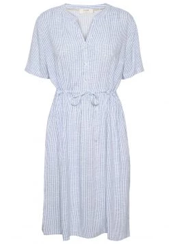 Cream Femme FERINA Robe De Jour Blue Milkboy Stripe -Cream Soldes Boutique 4dce49c22a4c4f538f0b922002d7dca4