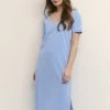 Cream CRLULA MOLLIE FIT Robe En Jersey Vista Blue