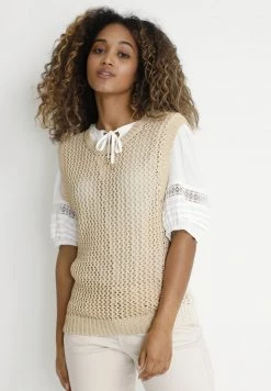 Cream CRPILA Débardeur Oatmeal