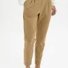 Cream Femme ANETT PANTS Pantalon Classique Luxury Camel