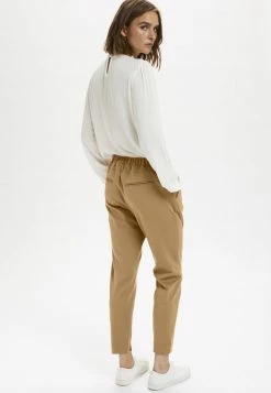 Cream Femme ANETT PANTS Pantalon Classique Luxury Camel -Cream Soldes Boutique 50091f62ff264967a5b3beb153b05db0