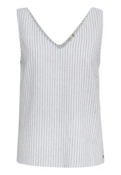 Cream VENTA Débardeur Blue Stripe Femme 10 Cream VENTA Débardeur Blue Stripe Femme -Cream Soldes Boutique 51911a44617347aa876531c8229b198c