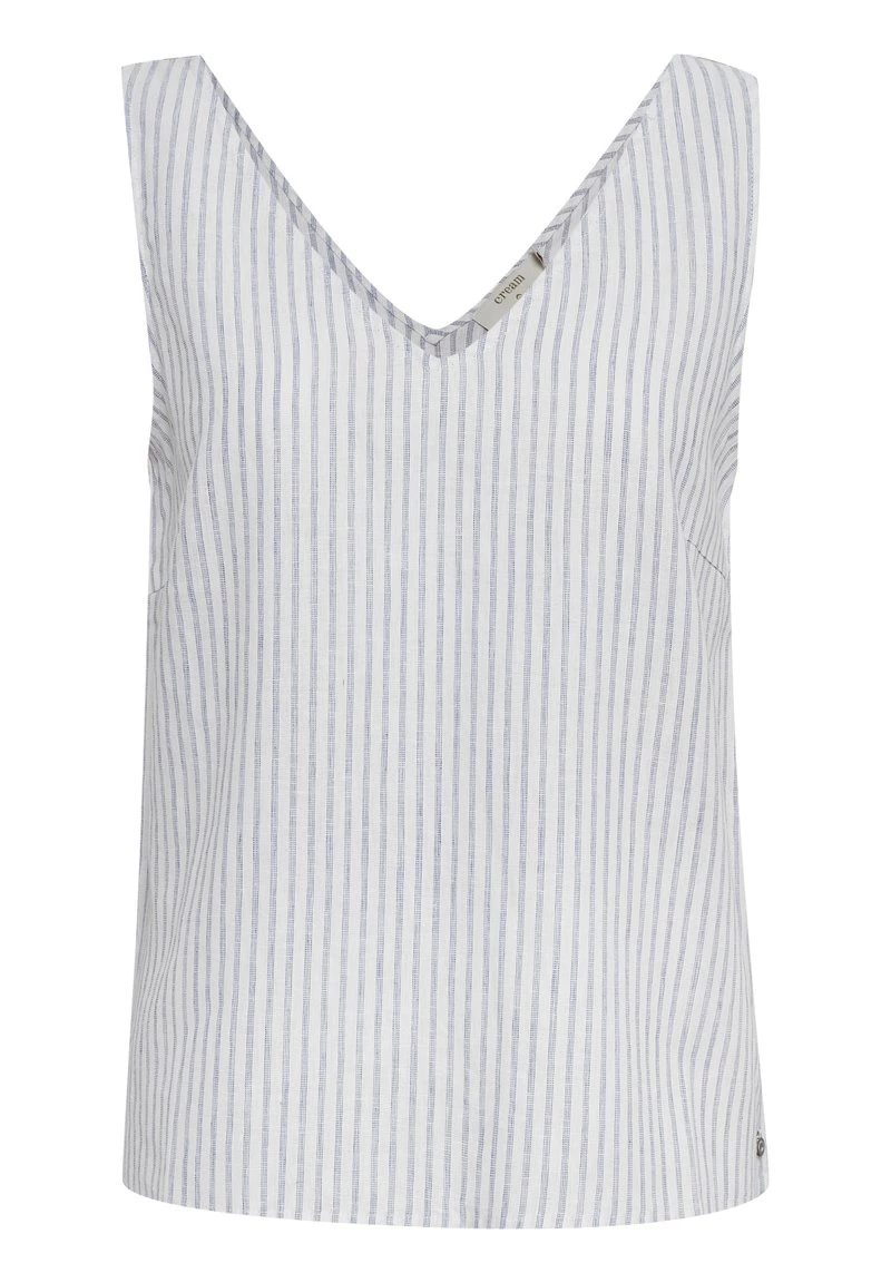 Cream VENTA Débardeur Blue Stripe Femme 5 Cream VENTA Débardeur Blue Stripe Femme – Image 5