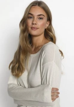 Cream CRANVA Pullover Eggnog Melange Femme 9 Cream CRANVA Pullover Eggnog Melange Femme -Cream Soldes Boutique 51a16c6bebde40a8a1ab1a3a8794f183