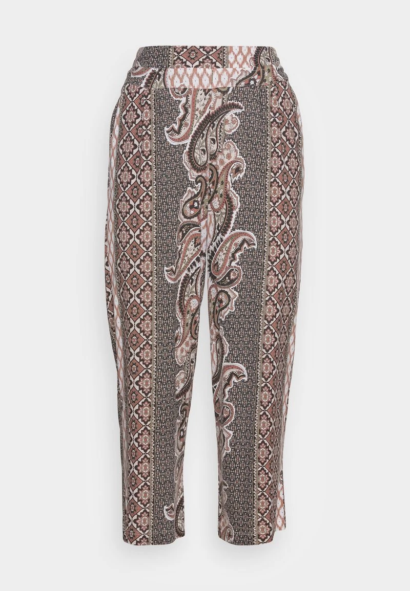 Cream Femme PRINTA CULOTTE PANT Pantalon Classique Brown 4 Cream Femme PRINTA CULOTTE PANT Pantalon Classique Brown – Image 4