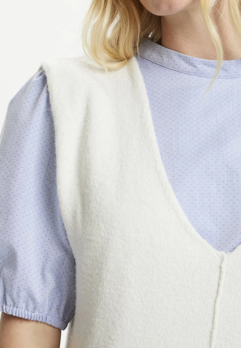 Cream CRBLAIR Veste Sans Manches Eggnog 4 Cream CRBLAIR Veste Sans Manches Eggnog – Image 4