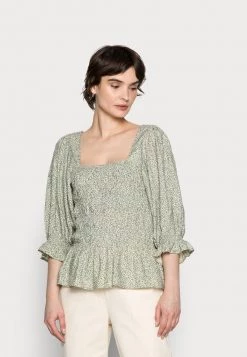 Cream Femme Blouse Stormy Sea