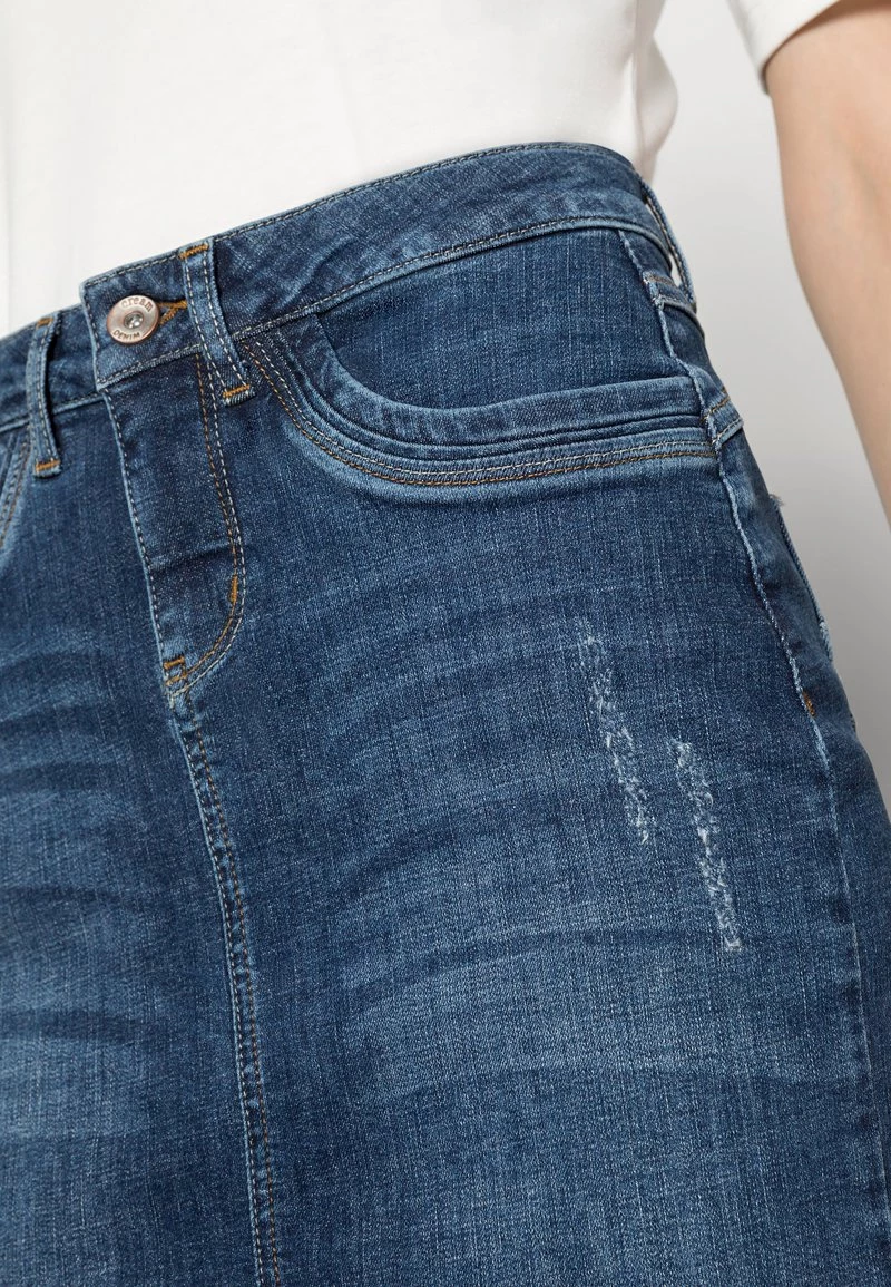 Cream Femme MARIANNE DENIM SKIRT Jupe En Jean Denim Blue 5 Cream Femme MARIANNE DENIM SKIRT Jupe En Jean Denim Blue – Image 5