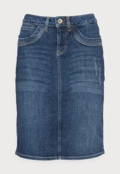 Cream Femme MARIANNE DENIM SKIRT Jupe En Jean Denim Blue 8 Cream Femme MARIANNE DENIM SKIRT Jupe En Jean Denim Blue -Cream Soldes Boutique 55ab1a96f9404998bae10eab2d3014de